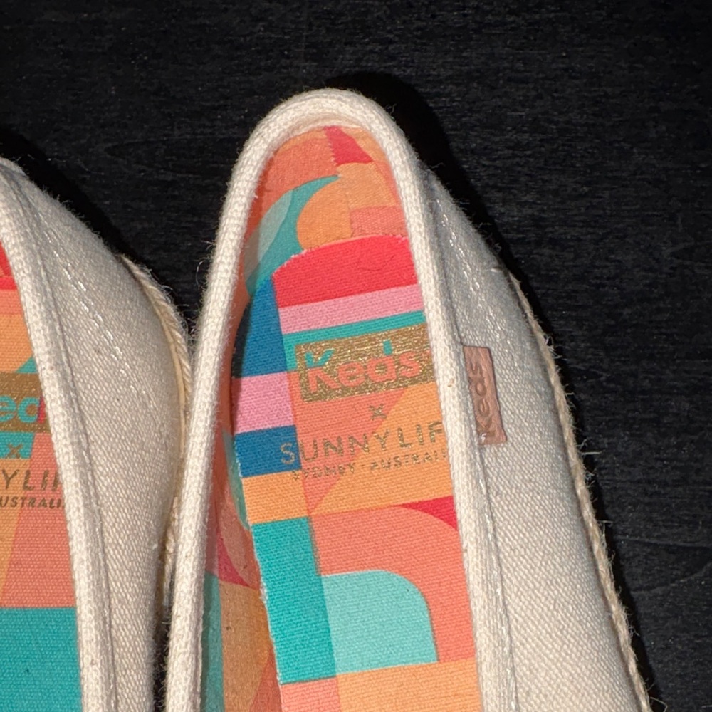 🌴 Keds x SunnyLife Double Decker Sneakers | Espadrille Sole | Size 8 🌴 - Picture 4 of 7